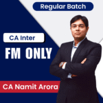 CA INTER FM ONLY REGULAR BATCH NEW SCHEME
